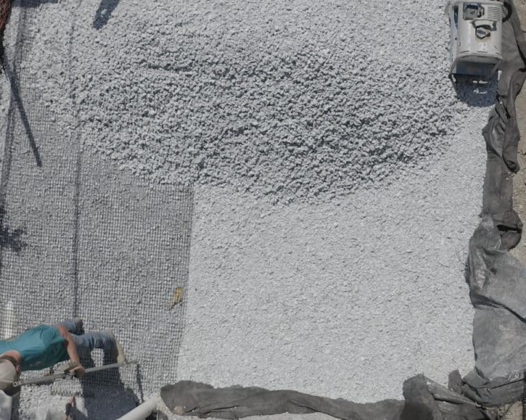 E Impact Stone Instalation