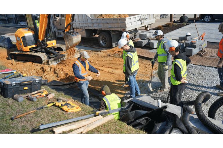 OLM Hardscape installation training 2