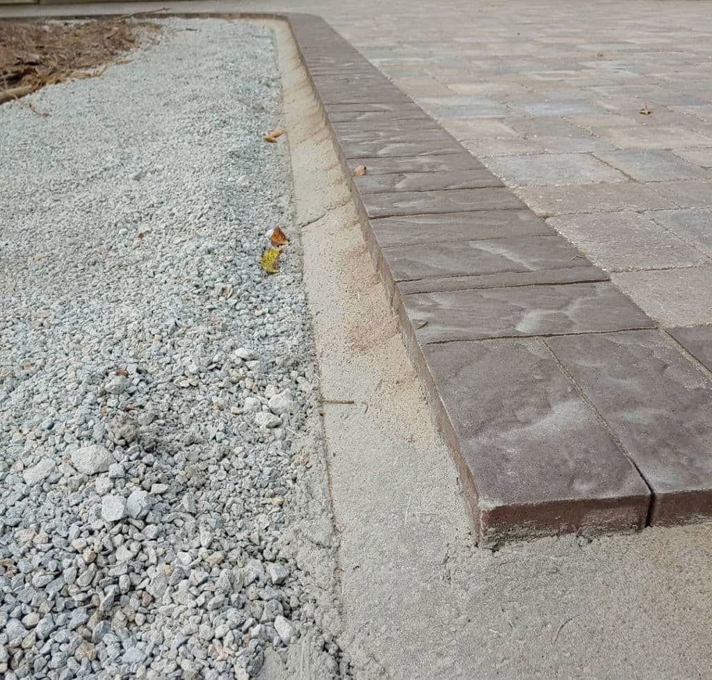 Perma Edge Finished Paver Patio Paver Edging
