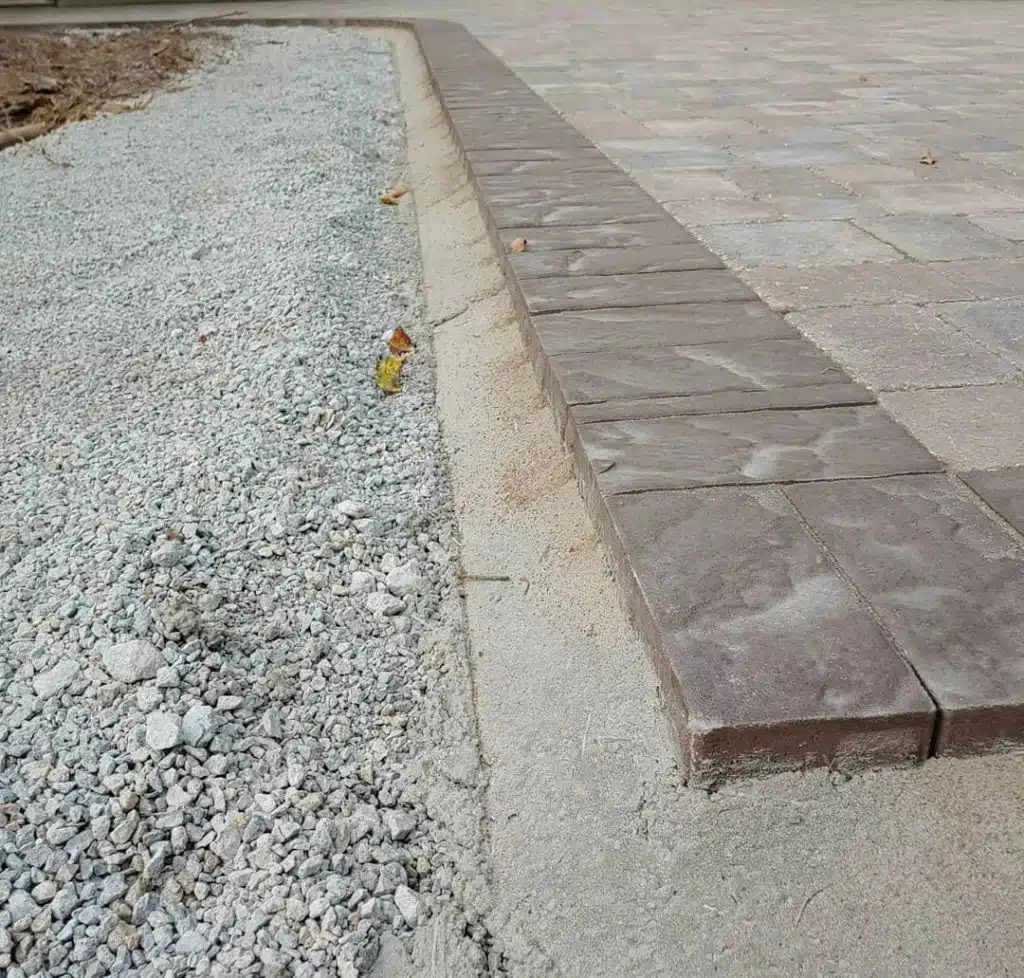 Perma Edge Finished Paver Patio Paver Edging
