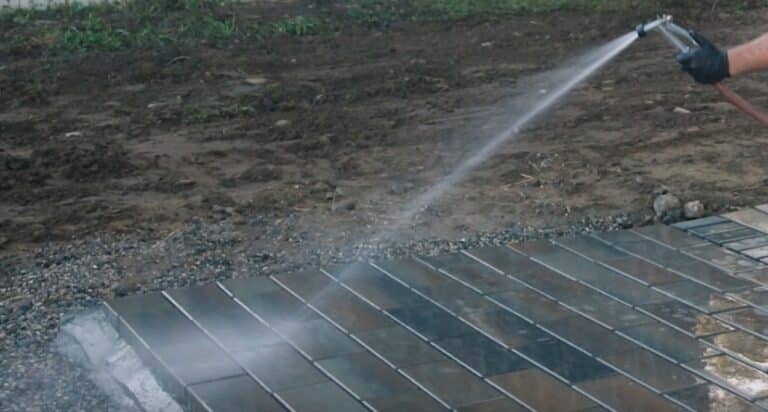 Wet The Paving