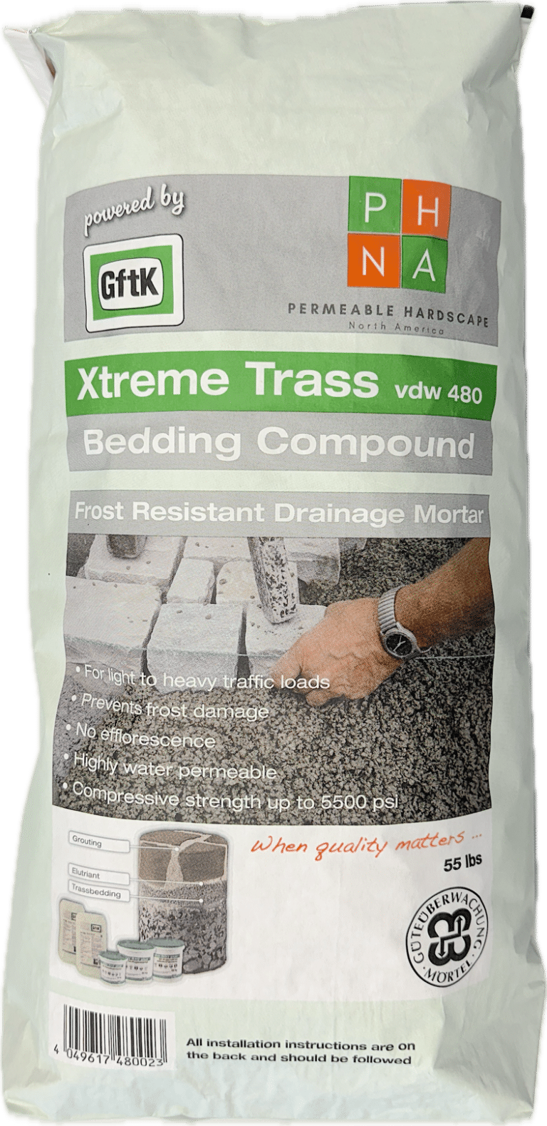 Xtreme Trass Bedding vdw480 1