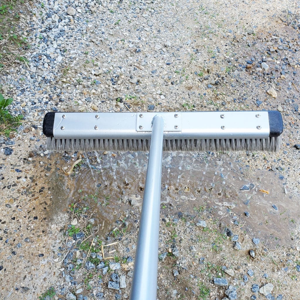 Hydro Broom Water Broom Water Flowing